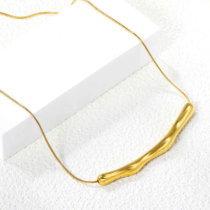 Waveform Pendant Necklace