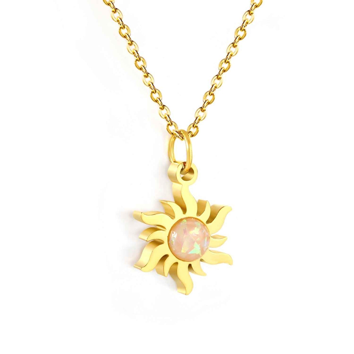 Radiant Sunstone Necklace
