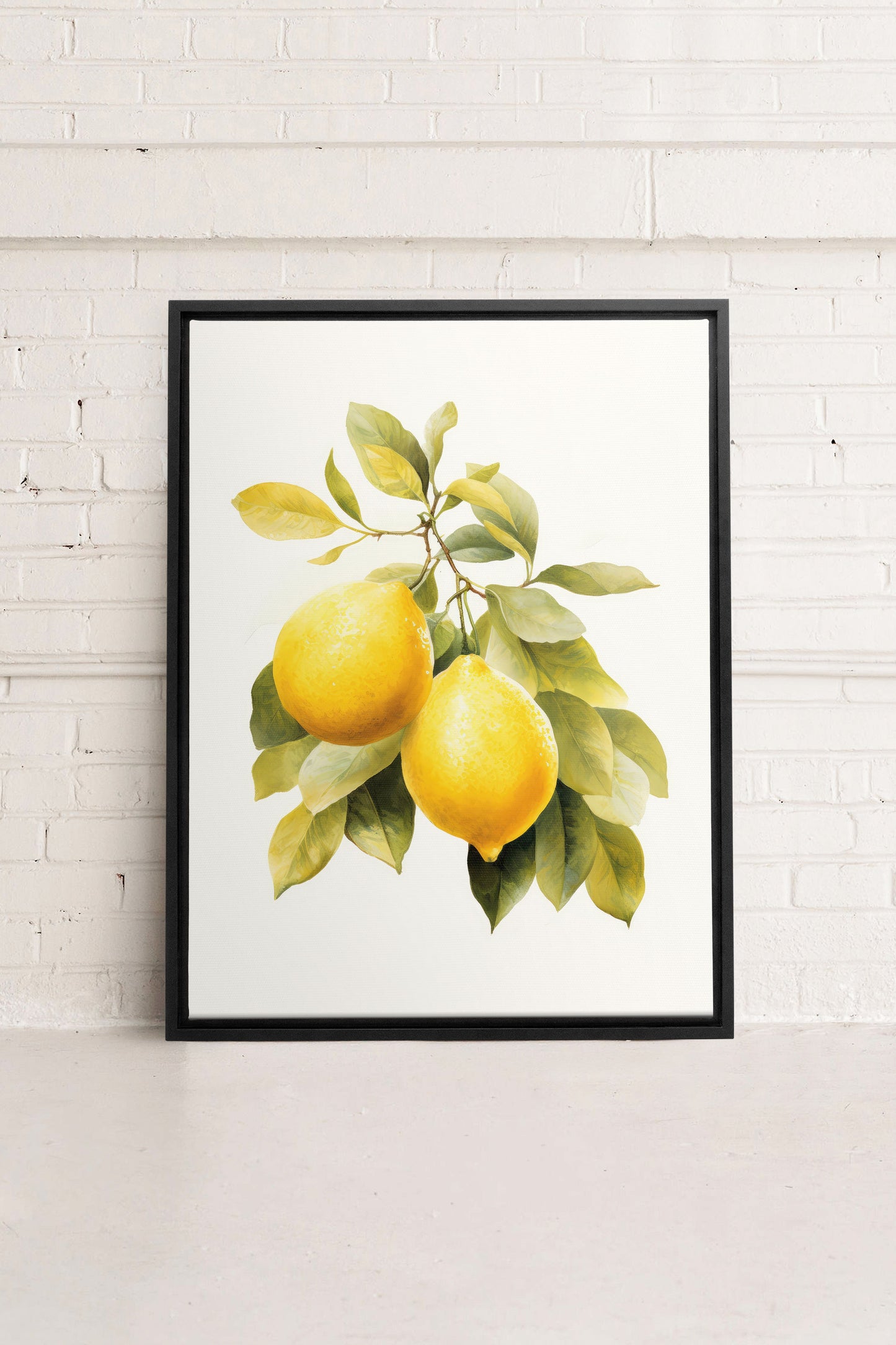 BRANCH OF ZEST, Oeuvre sur toile étirée