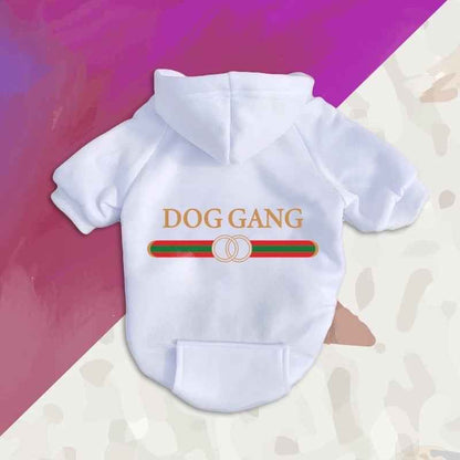 Dog Gang Hoodie – Luxury Streetwear Hoodie for Dogs