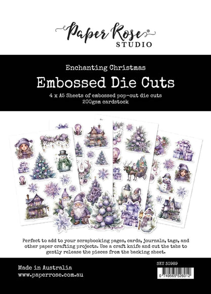 Enchanting Christmas Embossed Die Cuts