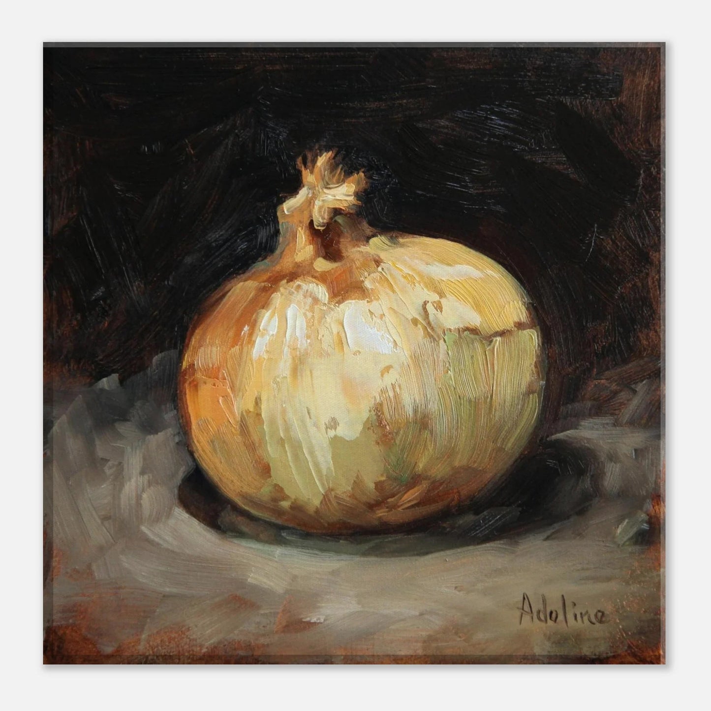 Small Kitchen Canvas – Onion Wall Art