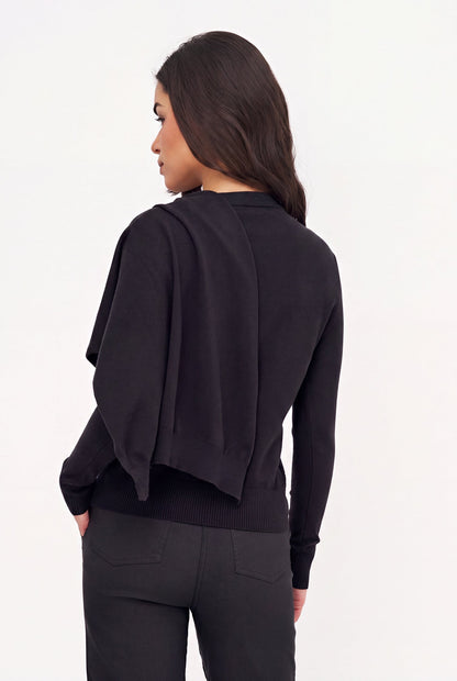 Women's Fine Knit Crew Neck Sweater