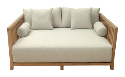 Sunhaven Indoor/Outdoor Daybed Lounger - Taupe