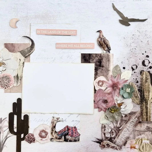 3Quarter Designs - Mini Scrapbook Collection - Desert Road