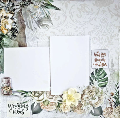3Quarter Designs - 12" X12" Paper Pack - Our Vows