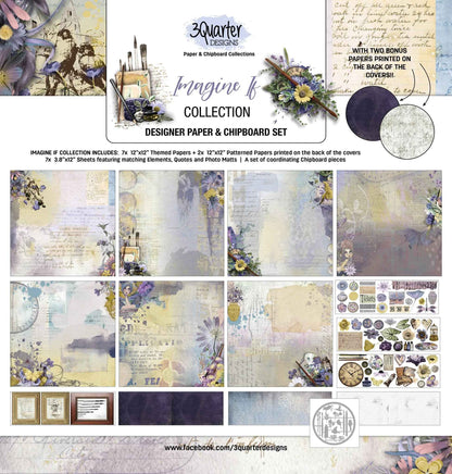 3Quarter Designs - Scrapbook Collection - Imagine If