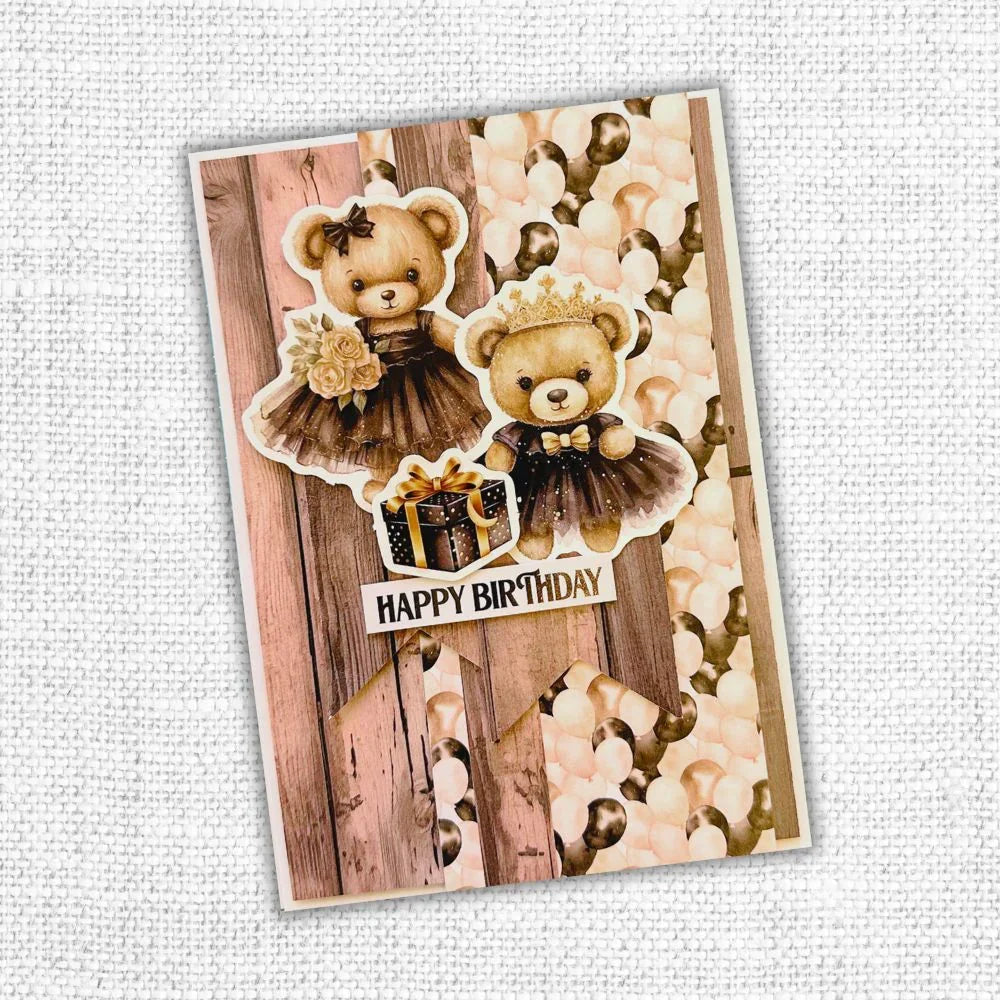 Teddy Celebrates Embossed Die Cuts 31383