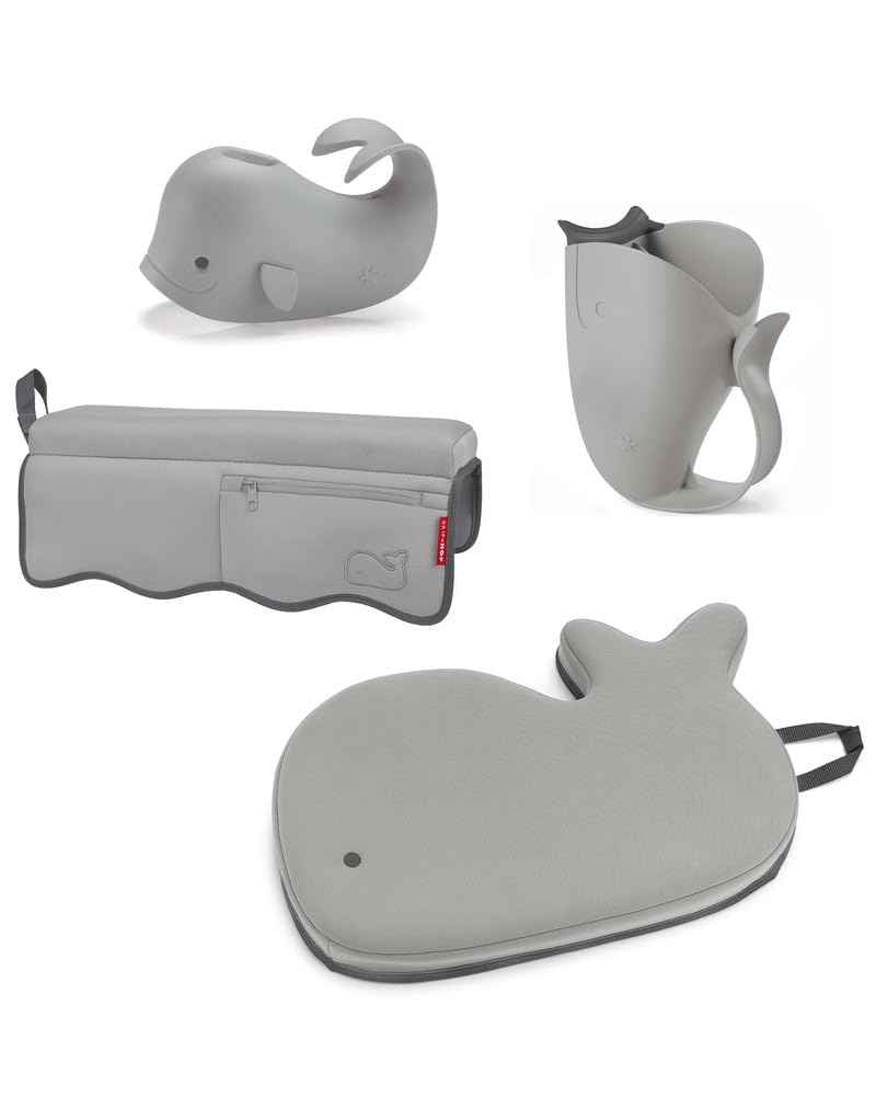 Skip Hop Moby Baby Bath Essential Set, Grey 🍁 All In One Marketplace Canada