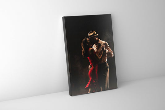 Wandbild - Tango Tanz - Leinwanddruck - Moderne Kunst