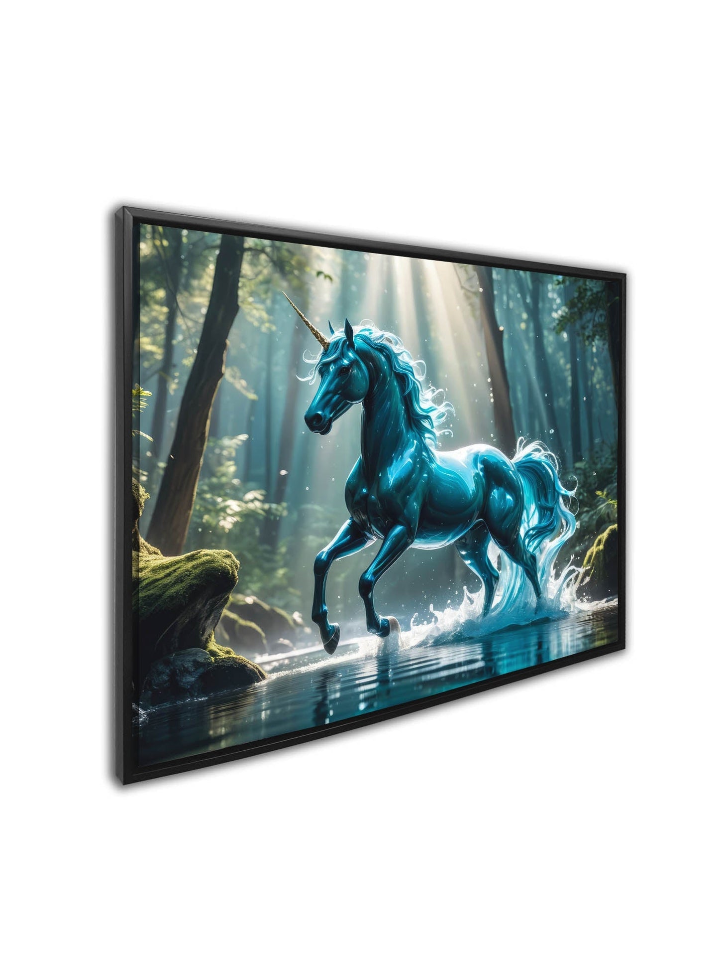 Unicorn 48" x 36"