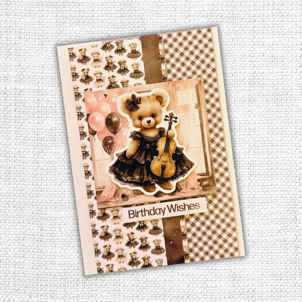 Teddy Celebrates Embossed Die Cuts 31383