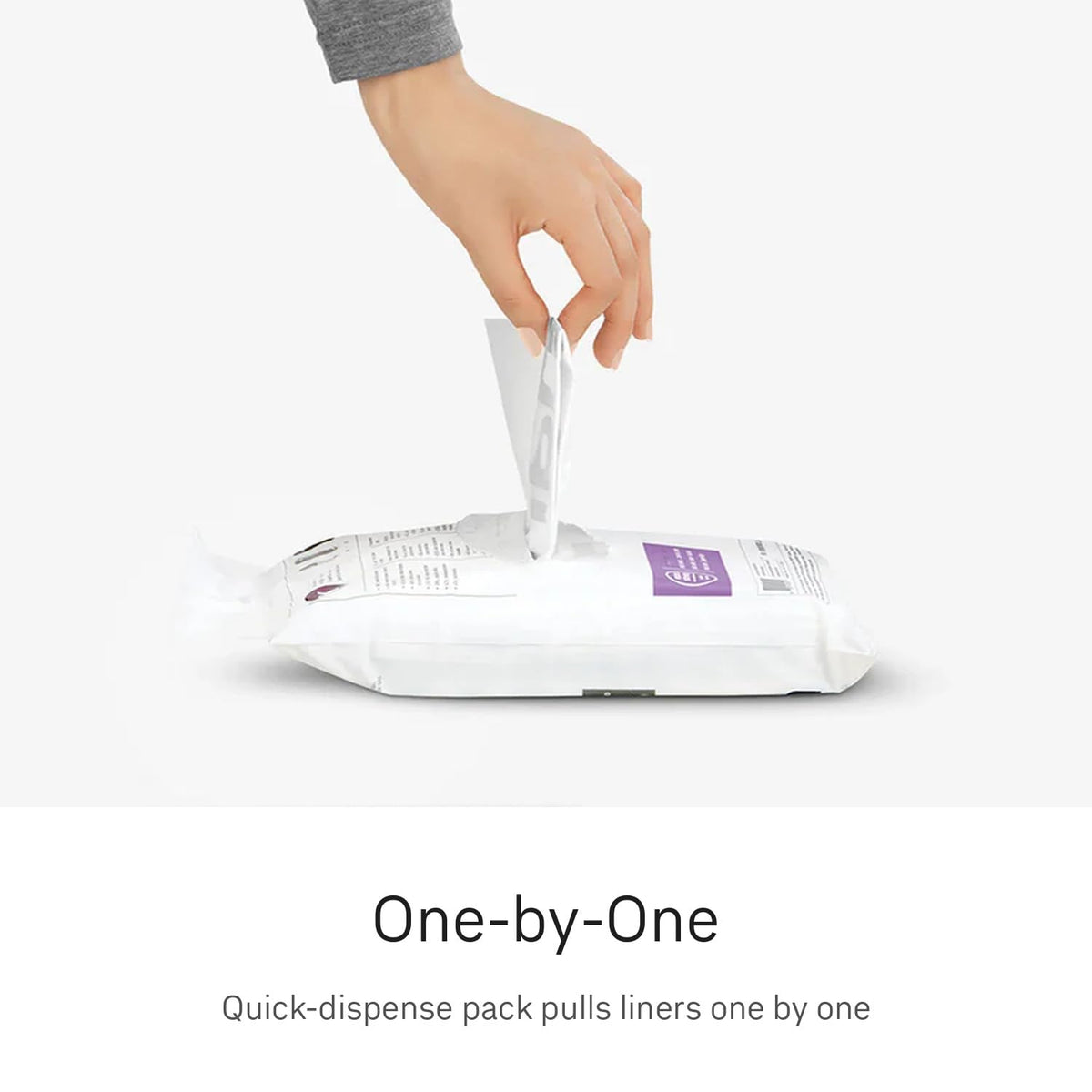 simplehuman Code J 100 Count, Dispenser Pack Custom Fit Liners, Drawstring Trash Bags, 30-45L / 8-12 Gallons, White 🍁 All In One Marketplace Canada