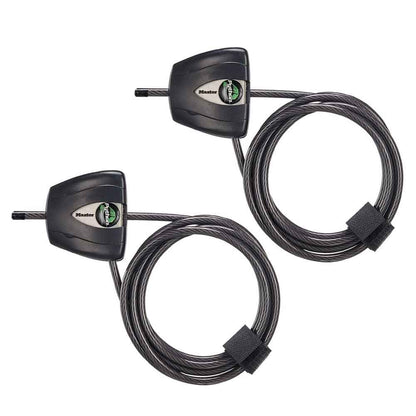 Master Lock Python Cable Lock, Cable Lock with Keys, Trail Camera and Kayak Locking Cable, 2 Pack, 8417T,Black 🍁 All In One Marketplace Canada