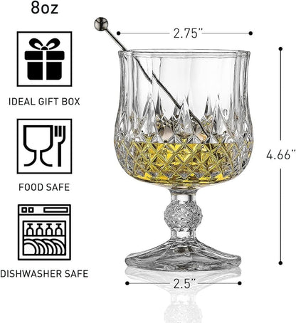 Cognac Glasses 7 Oz - Set of 6