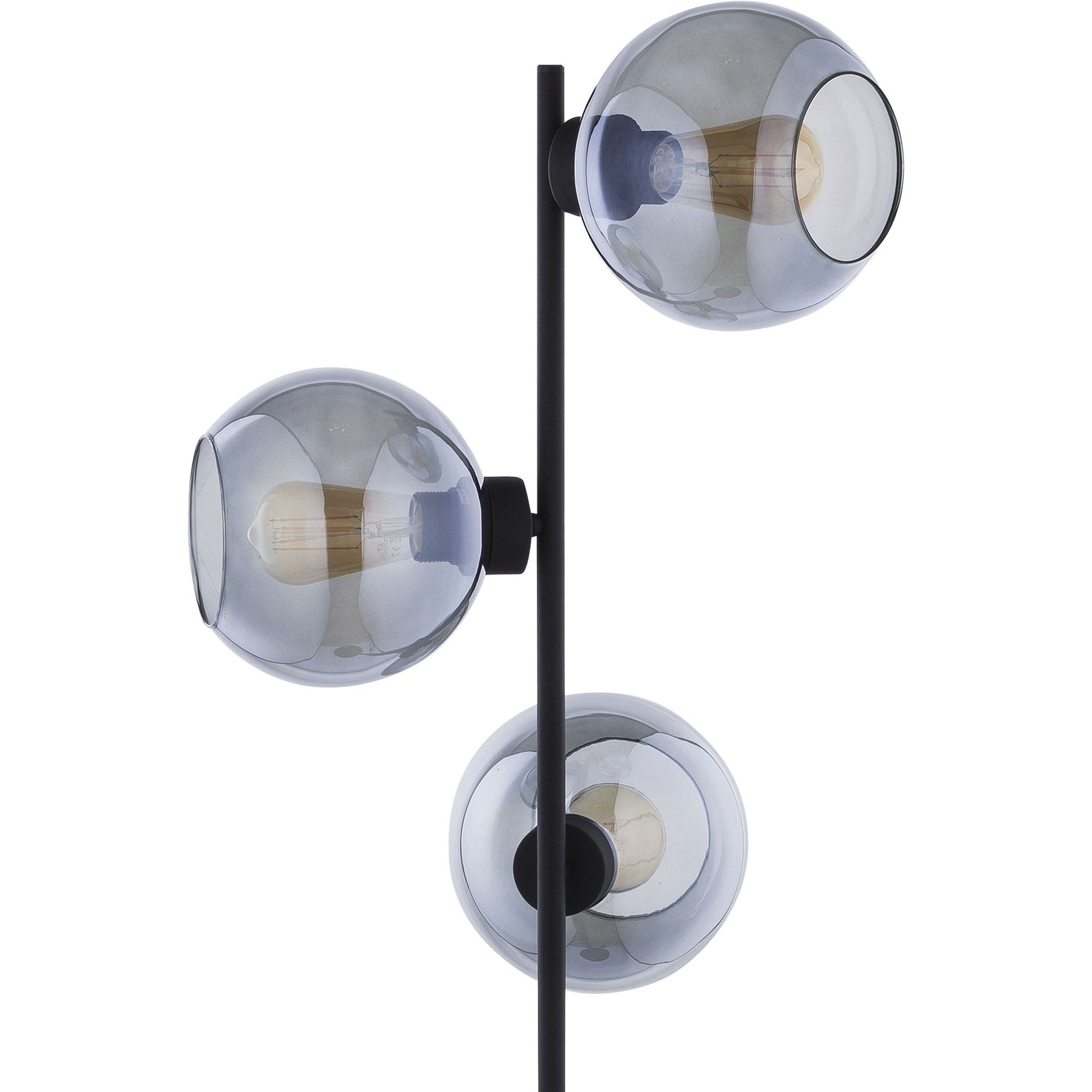 CUBUS Graphite Scandinavian Floor Lamp for Living Room, Bedroom & Office – Modern Minimalist Lighting (Clearance) - AURABAGS SHOP