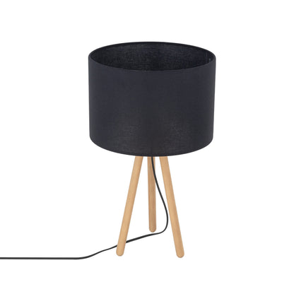 TOKYO Wood Tripod Table Lamp for Bedroom & Nightstand (Clearance)