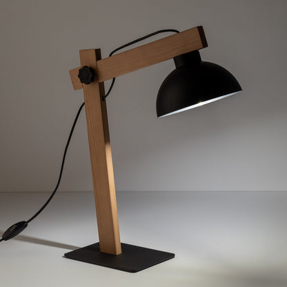 OSLO Black Scandinavian Night Lamp - AURABAGS SHOP