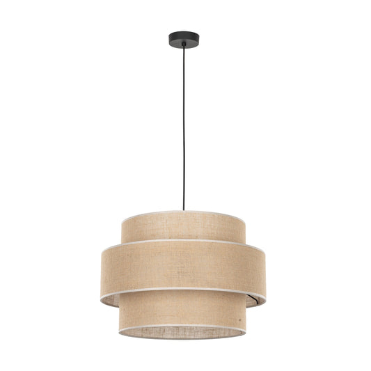 CALISTO JUTE Large  Natural Pendant Lamp - AURABAGS SHOP