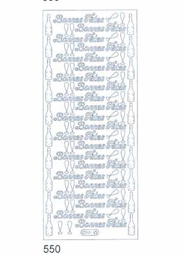 Deco Stickers - Bonne Fetes