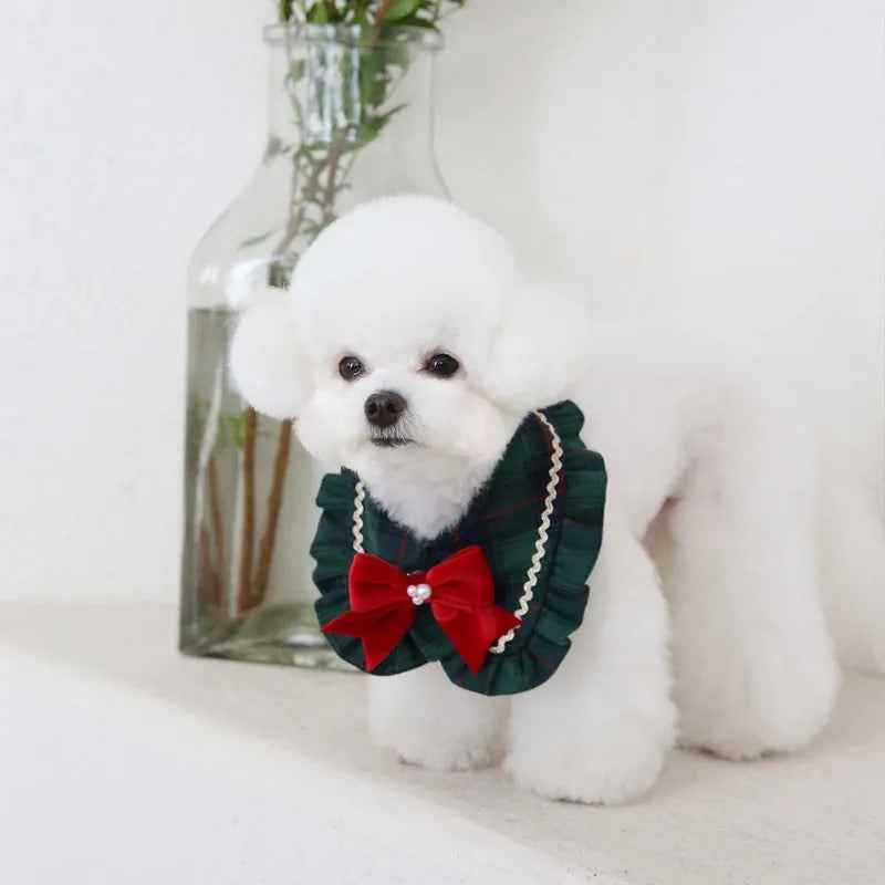 Christmas Pet Bandana – Festive Holiday Accessory for Pets