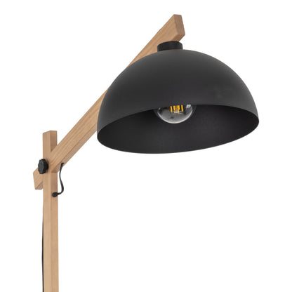 OSLO Black Scandinavian Floor Lamp for Living Room, Bedroom & Office – Modern Minimalist Lighting - AURABAGS SHOP
