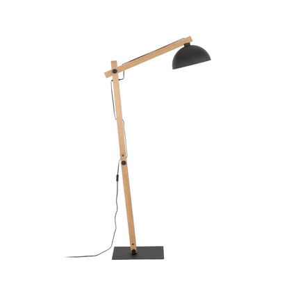 OSLO Black Scandinavian Floor Lamp for Living Room, Bedroom & Office – Modern Minimalist Lighting - AURABAGS SHOP