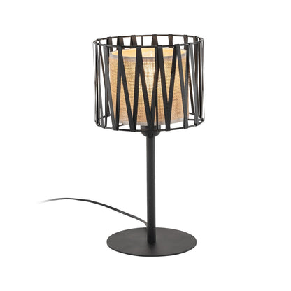 HARMONY NATURE Woven Jute Table Lamp for Bedroom & Nightstand (Clearance)