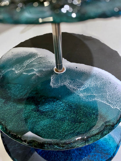 Slate Tiered Serving Platter - AURABAGS SHOP