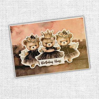 Teddy Celebrates Embossed Die Cuts 31383