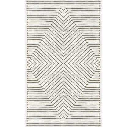 Calator Gold & Elfenbein Teppich