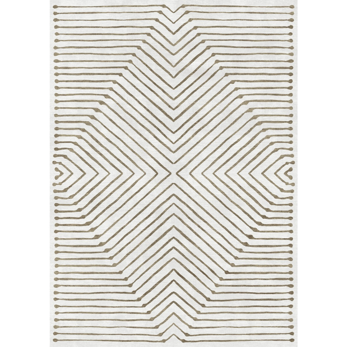 Calator Gold & Elfenbein Teppich