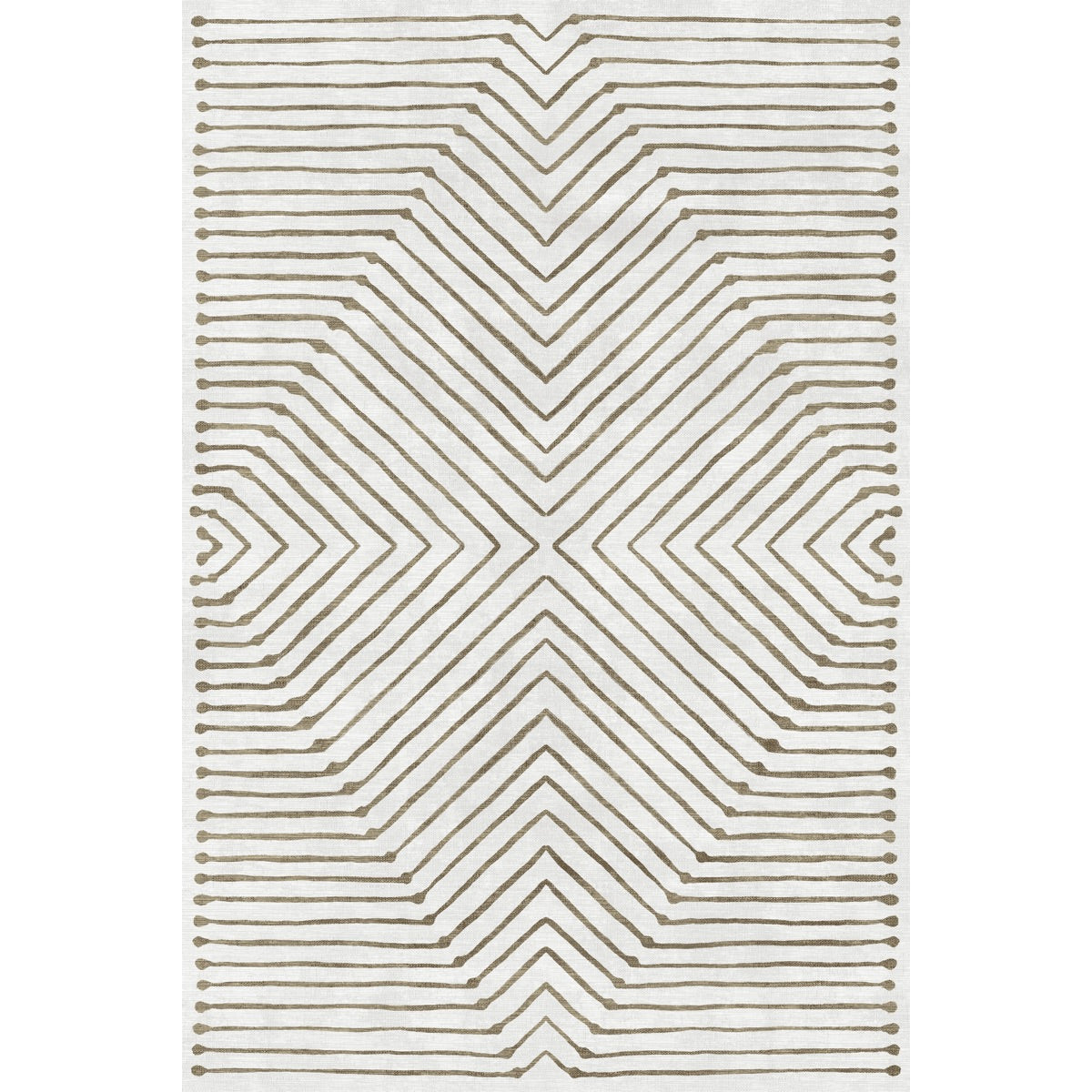 Calator Gold & Elfenbein Teppich