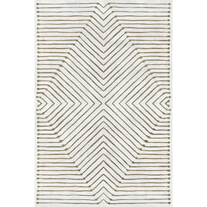 Calator Gold & Elfenbein Teppich