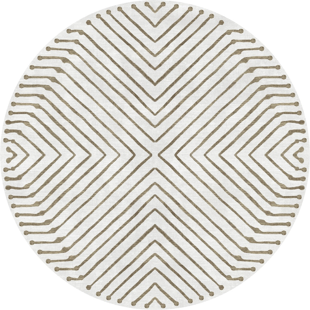 Calator Gold & Elfenbein Teppich