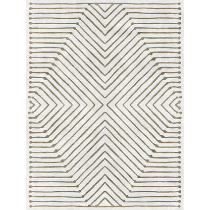 Calator Gold & Elfenbein Teppich