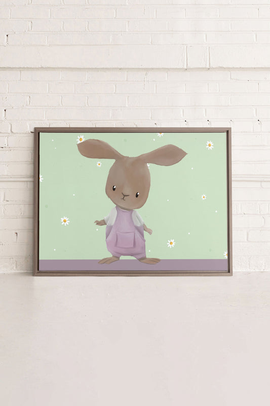 LAPIN, Oeuvre sur toile étirée