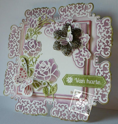Joy Crafts -Cutting die - Endless Corners with Swirls