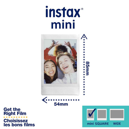 Fujifilm INSTAX Mini Instant Film Twin Pack, White (20 Exposures) 🍁 All In One Marketplace Canada