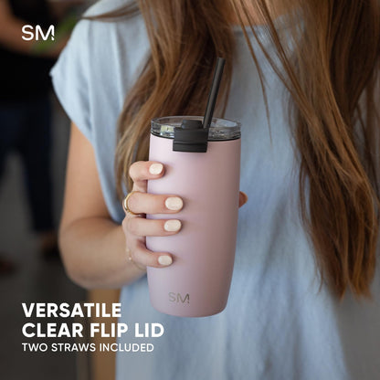 Simple Modern Travel Coffee Mug with Lid | 16oz | Beige 🍁 All In One Marketplace Canada