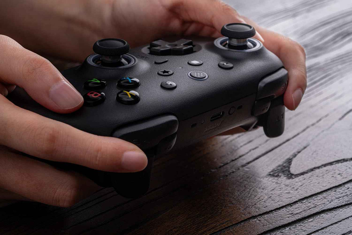 8BitDo Ultimate 2 Wireless Controller for Windows & Android, Gaming Controller with TMR Joysticks, Switchable Hall Effect/Tactile Triggers, RGB Fire Ring, 8Speed Wireless Tech, Black 🍁 All In One Marketplace Canada