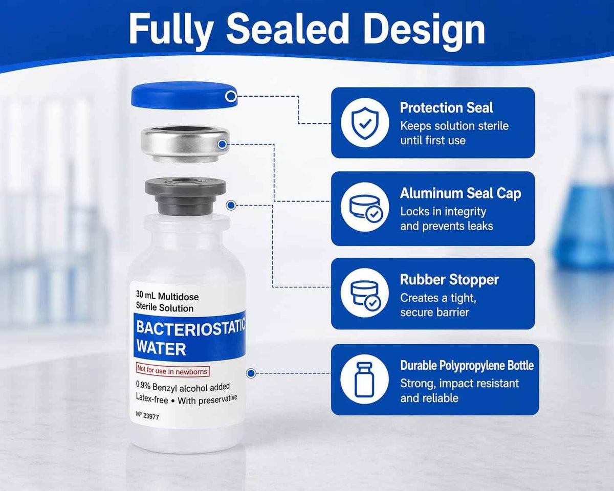 Bacteriostatic Water - Reconstitution Solution 30ML 🍁 All In One Marketplace Canada