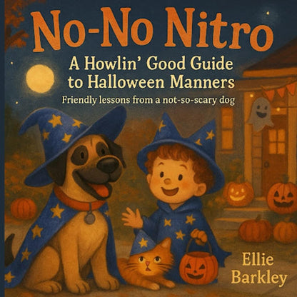 No-No Nitro A Howlin' Good Guide to Halloween Manners: Friendly Lessons from a Not-So-Scary Dog