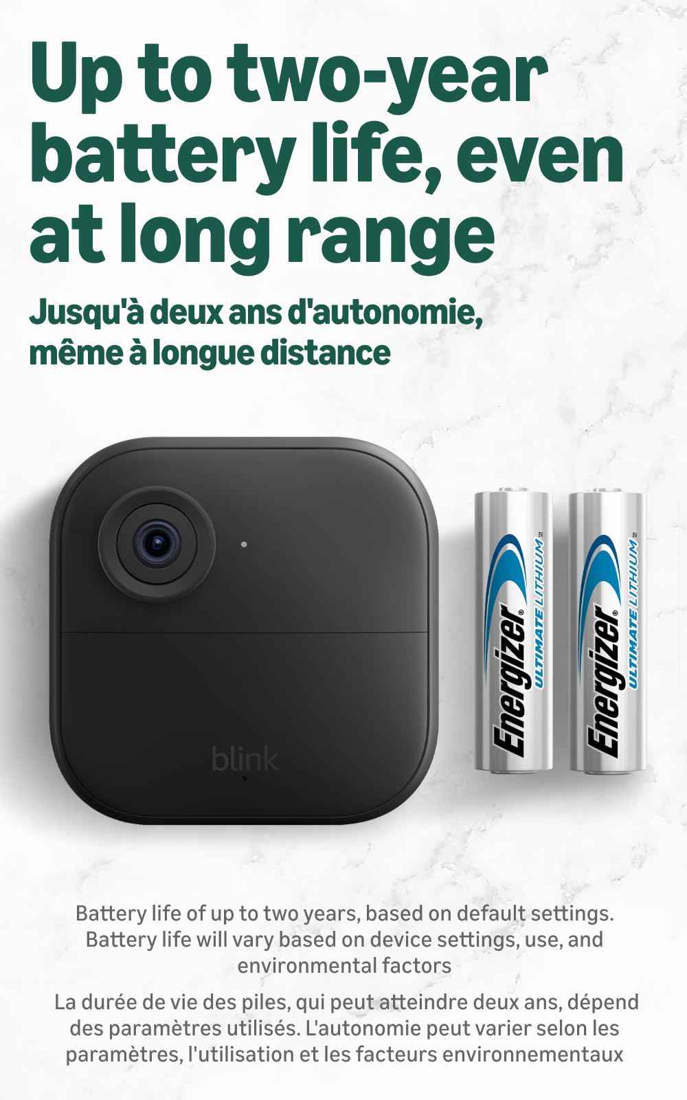 Blink Outdoor XR+ — Extended Range Wireless Outdoor 4 Camera with 10x security coverage powered by Blink's proprietary XR technology — 2 camera system 🍁 All In One Marketplace Canada