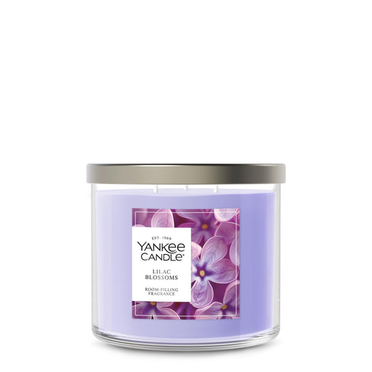 Yankee Candle 3 Wick Candle Jar, Scented Candle with up to 40 Hours of Burn Time, Premium Plant Wax Blend for Consistent Long Lasting Scent from First to Last Burn, Lilac Blossom 🍁 All In One Marketplace Canada