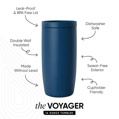 Simple Modern Halloween Travel Coffee Mug 360° Lid | 16oz | Pumpkins