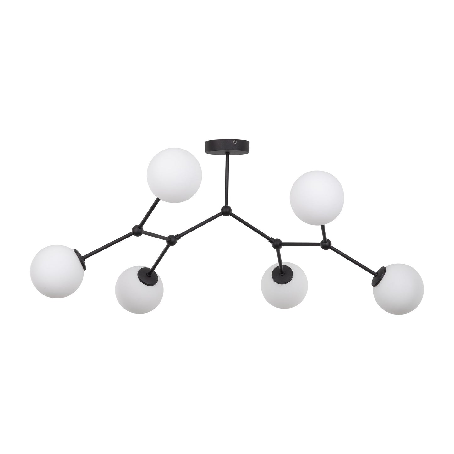 FAIRY Black Scandinavian Ceiling Lamp 6 - AURABAGS SHOP