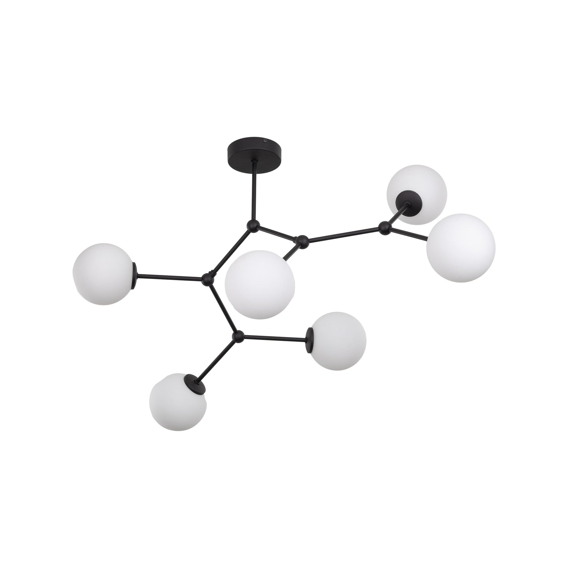 FAIRY Black Scandinavian Ceiling Lamp 6 - AURABAGS SHOP