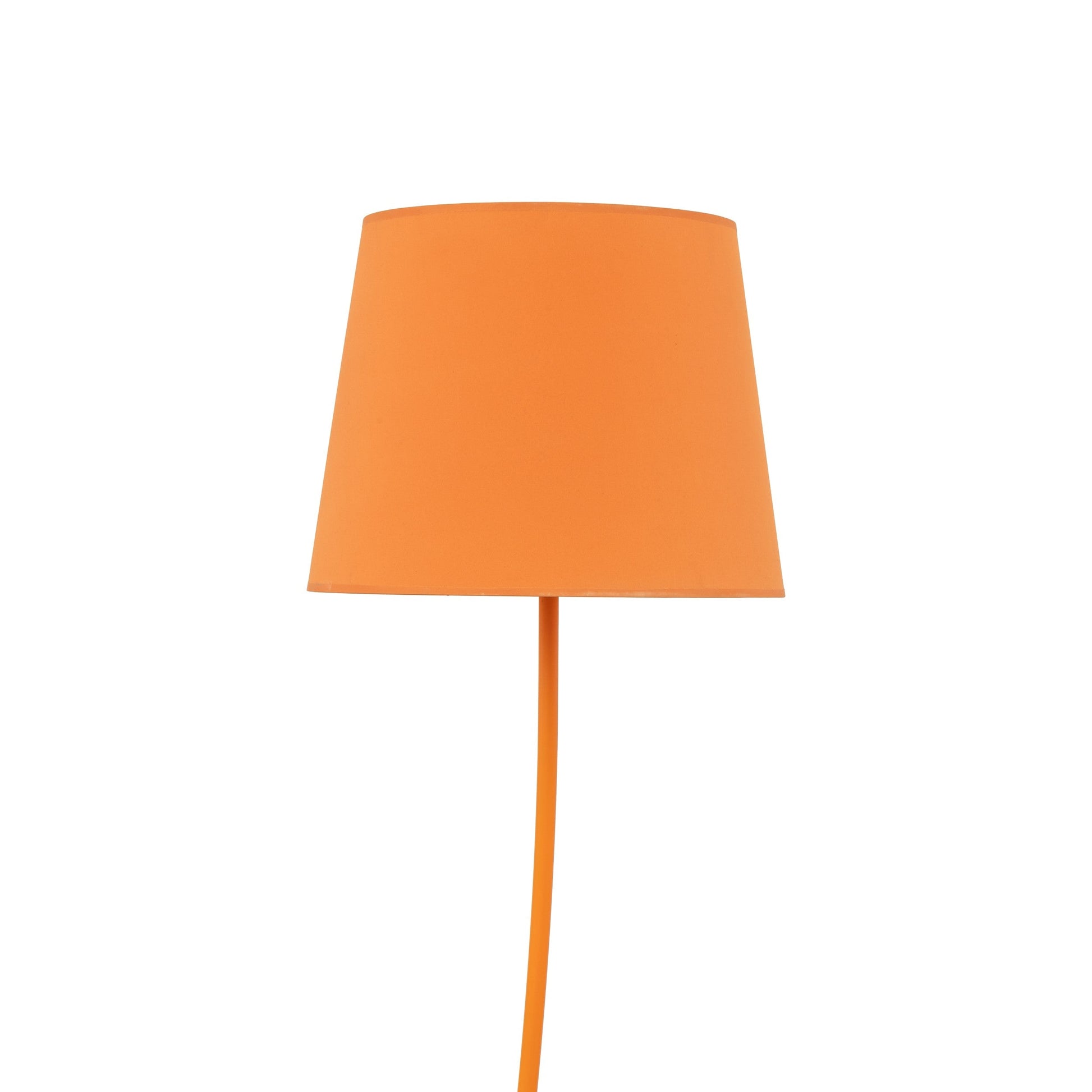 NICOLA Orange Mid-Century Modern Floor Lamp for Living Room, Bedroom & Office – Retro Minimalist Lighting - AURABAGS SHOP