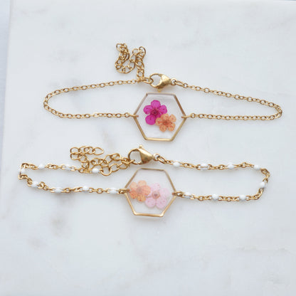 Edition spéciale - Bracelet duo Sofia - rond 16mm